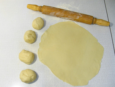 Фото этапа приготовления тарталеток из песочного теста