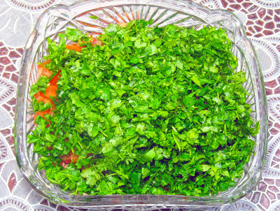 Фото этапа приготовления салата из тунца рецепт Похлёбкина