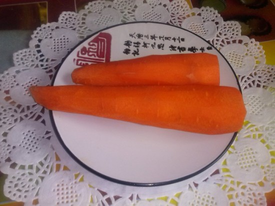 очистить морковь