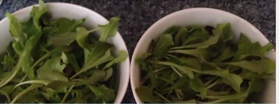 листья салата, салатница