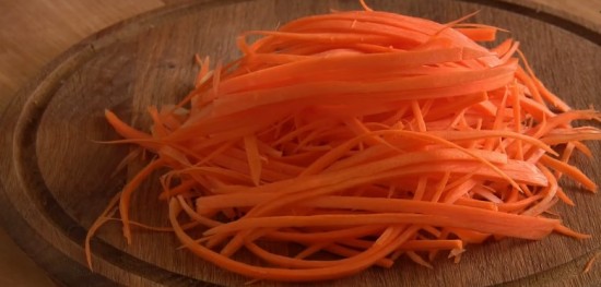 морковь, тёрка