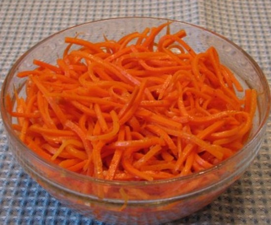 морковь по-корейски 