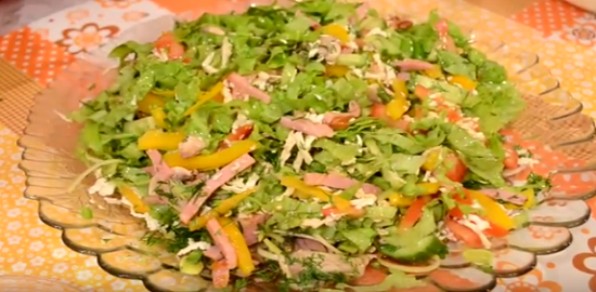 Рецепты салатов для здорового питания