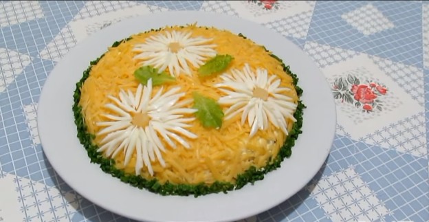 Праздничные салаты с пошаговыми фото